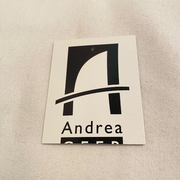 Andrea Geer Designs Gray/ Black/ Cream Knit Artisan Accent Scarf - Picture 9 of 10